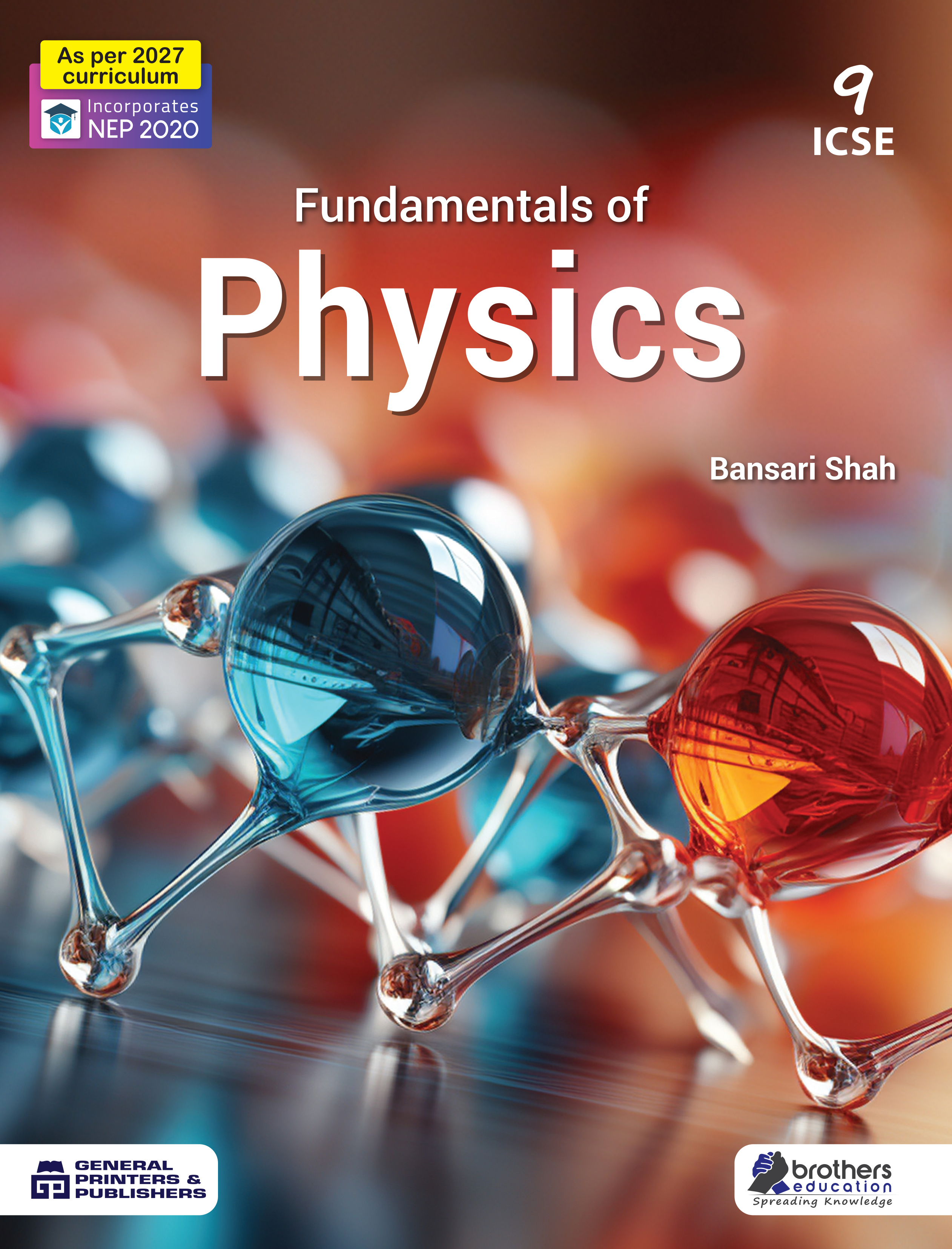 A Textbook of Physics Class 9 for ICSE 2024-25